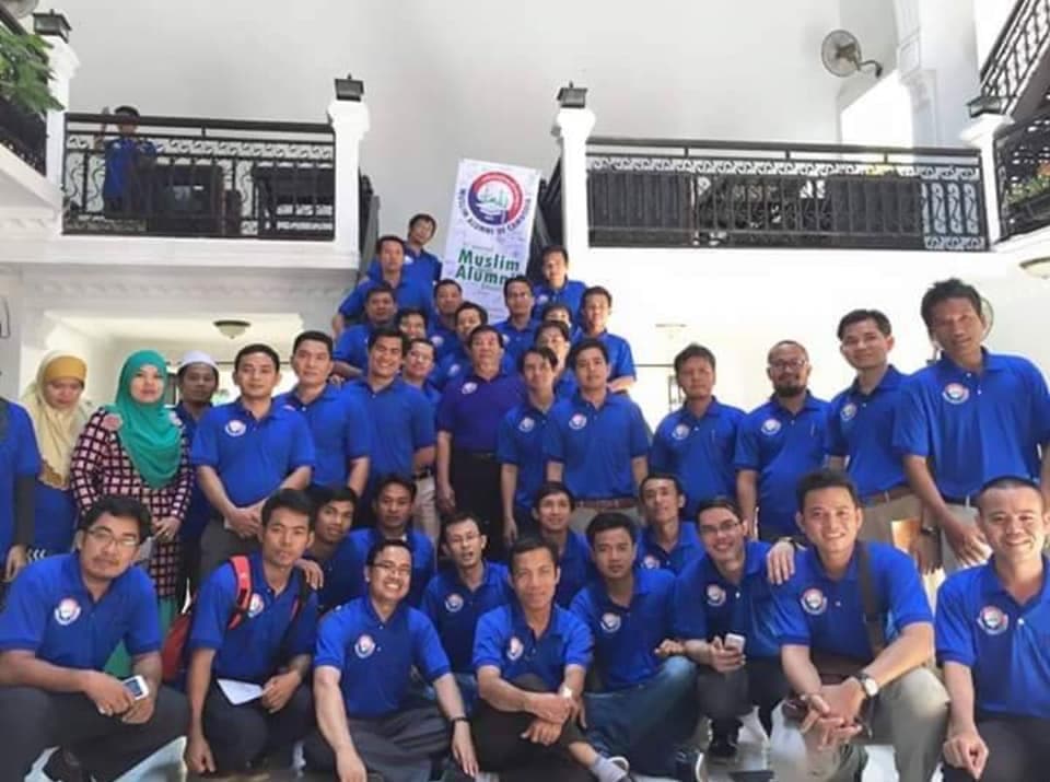 Ahmad Yahya with the Muslim Alumni network